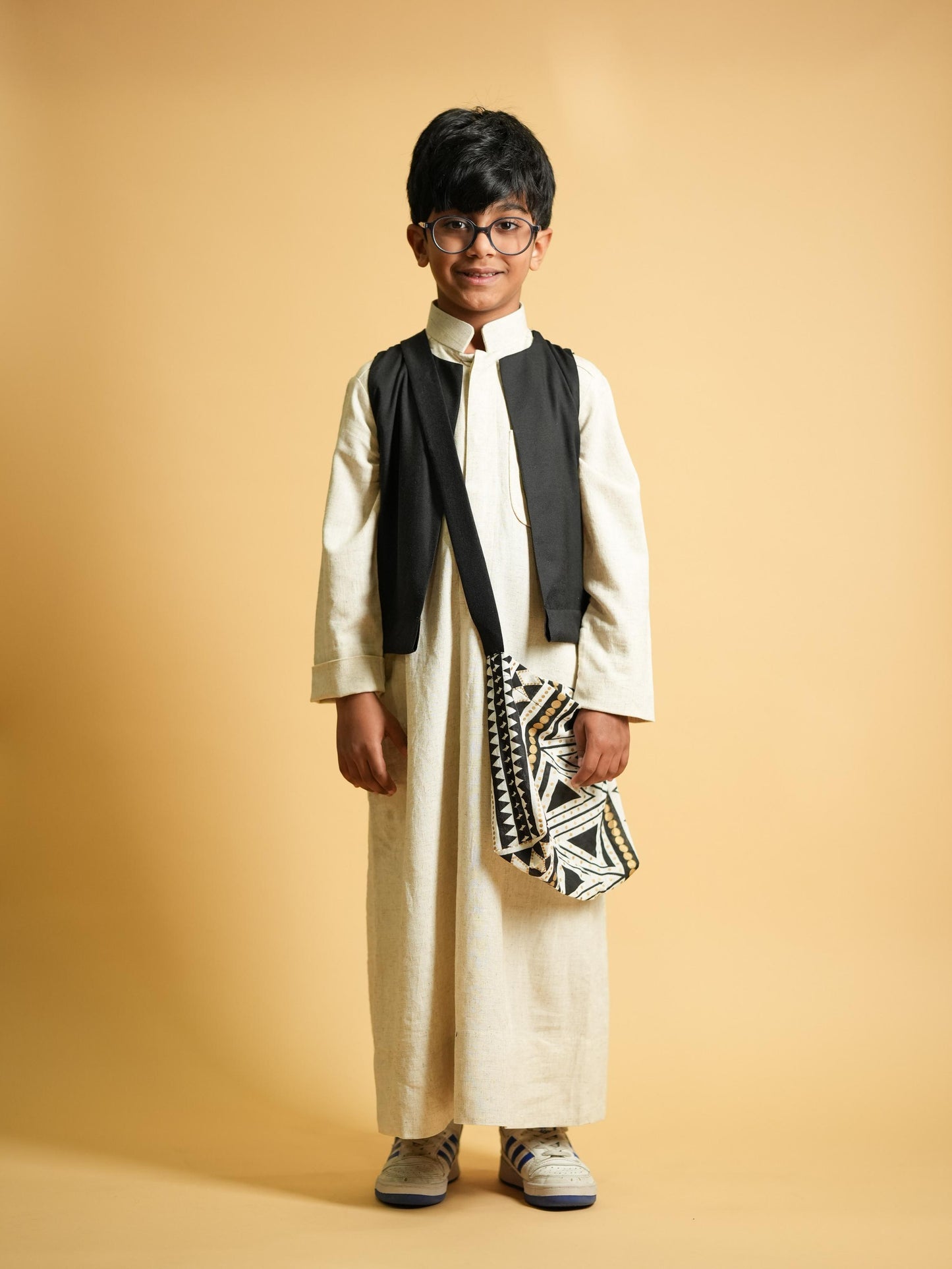 Alsafat X Ajeeb- Beige Linen