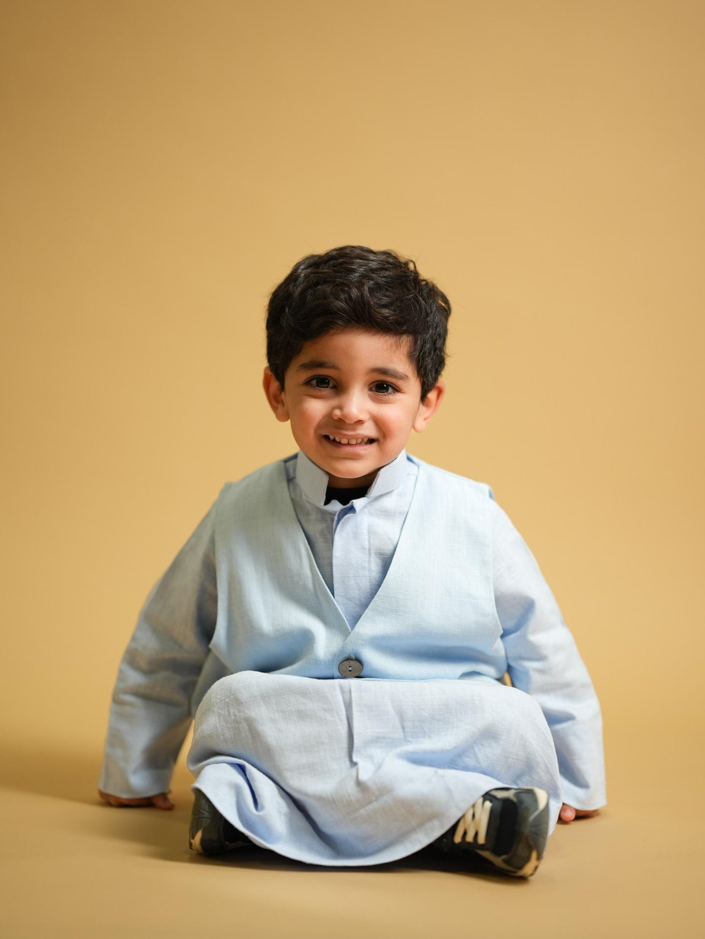 Alsafat X Ajeeb Ramadan Set - Blue Linen