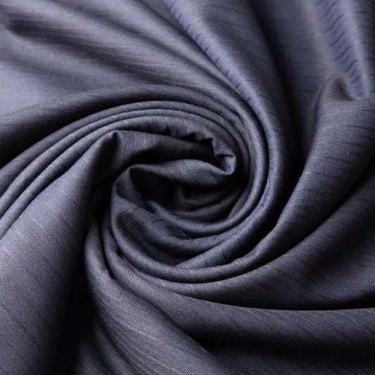 AlSafat Men's Winter Dishdasha - Navy Blue- Regular