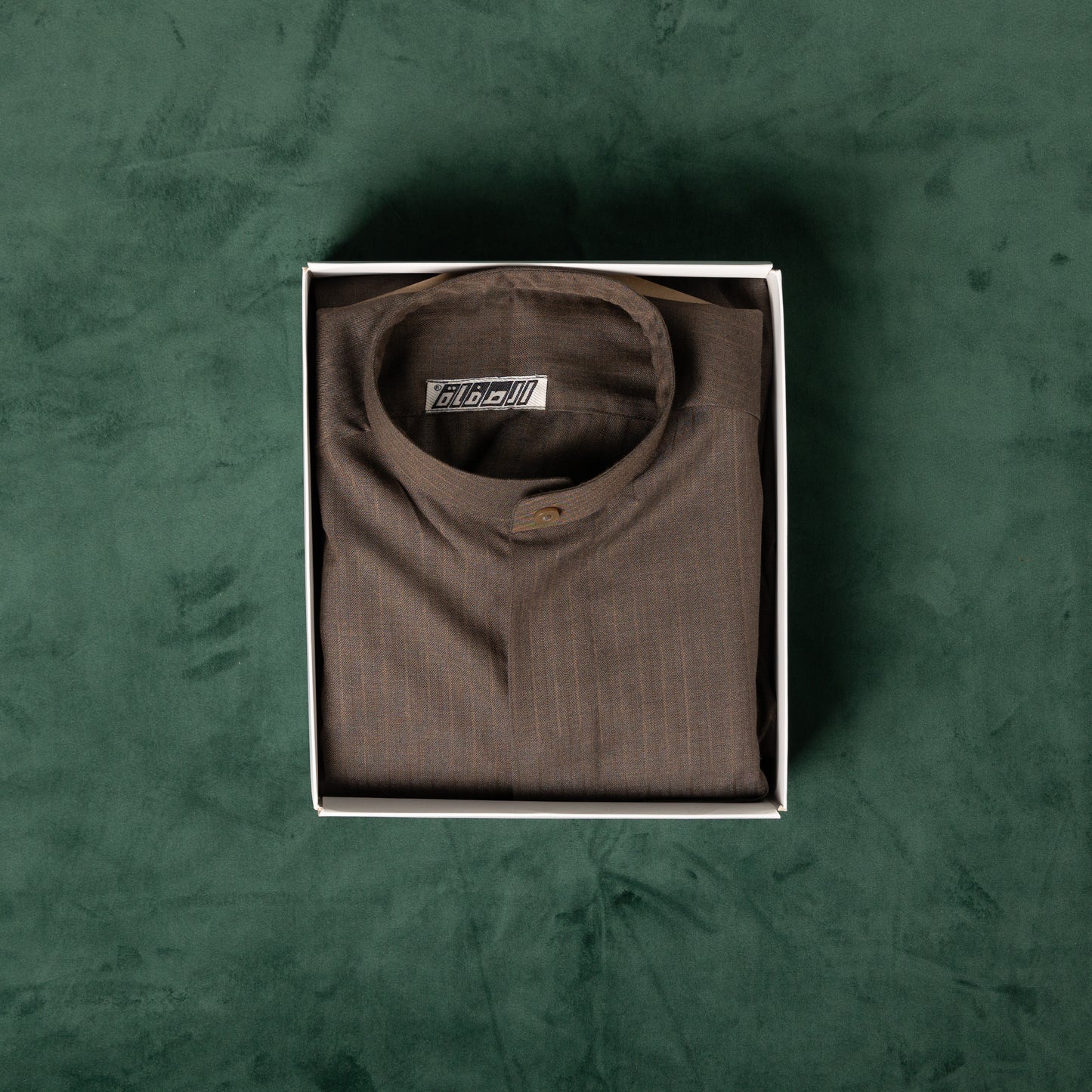 AlSafat Men's Winter Dishdasha - Brown