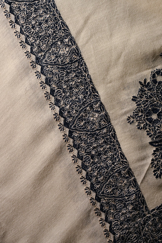 Winter Shawl - Navy Blue