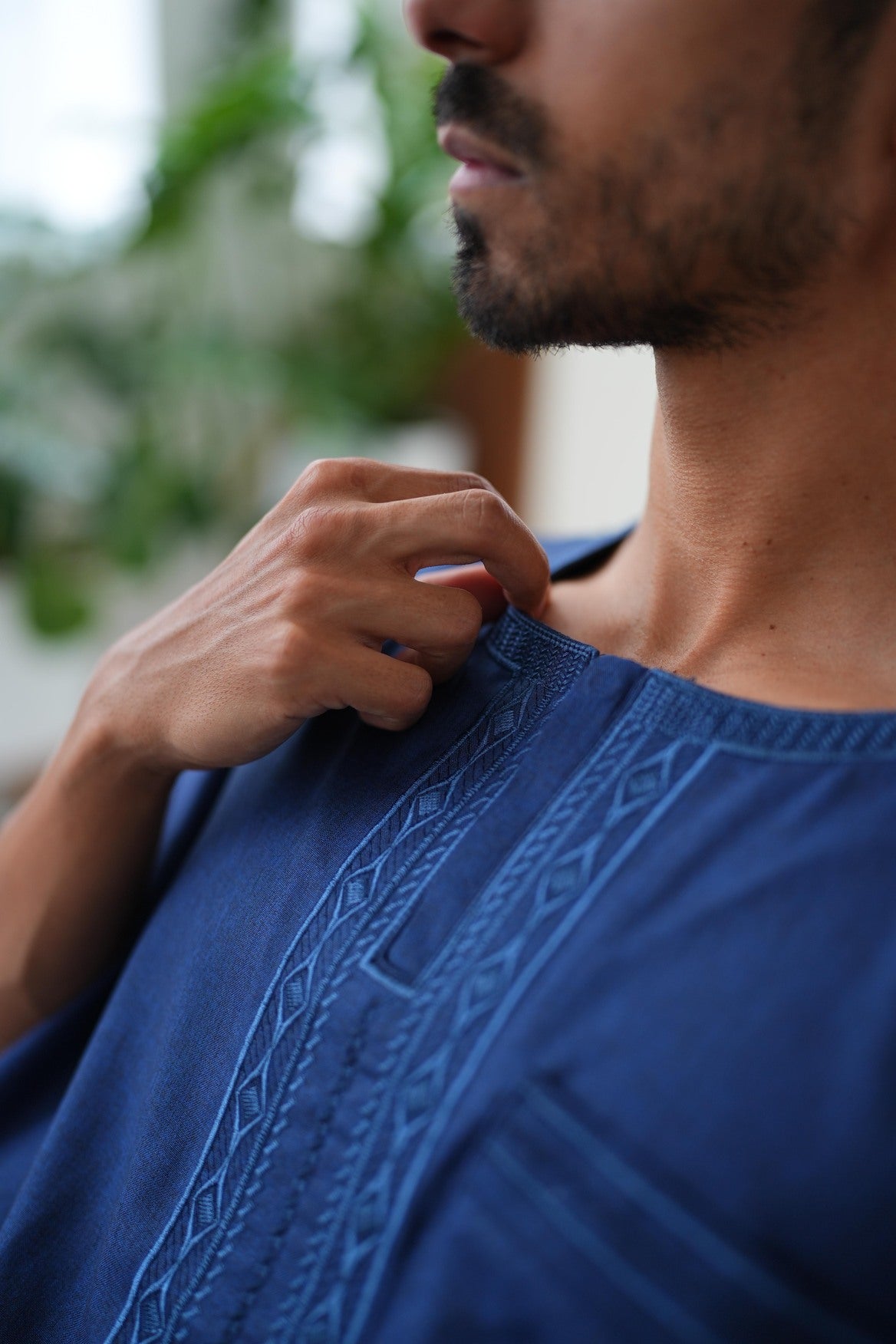 Classic Embroidered Home Dishdasha