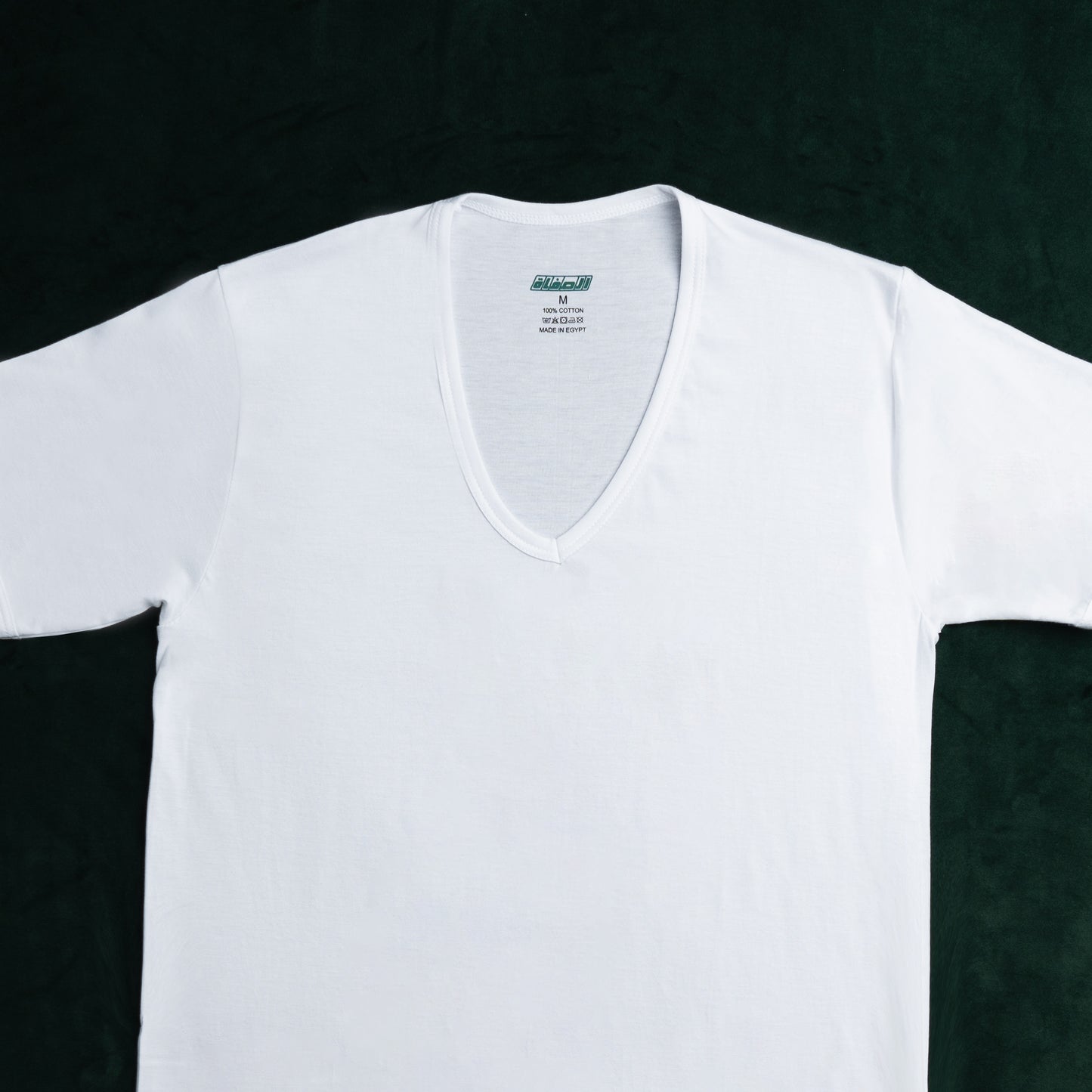 Top Underwear - V Neck Egyptian Cotton.