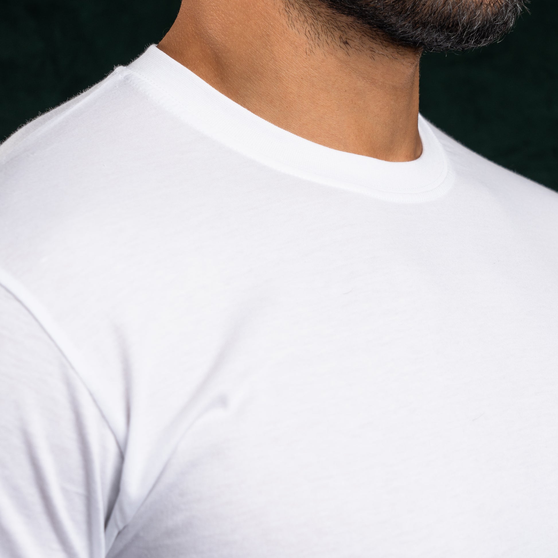 High Neck Egyptian Cotton Zoomc