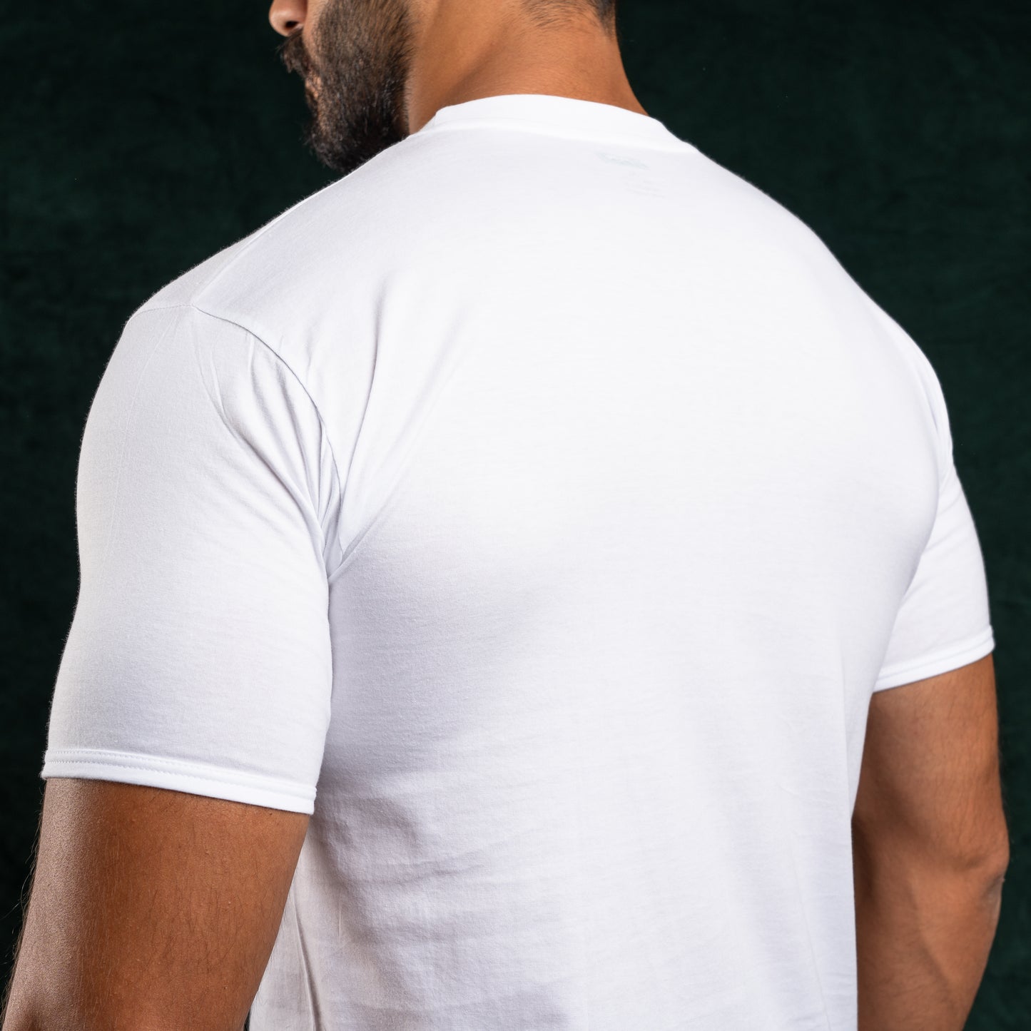 white High Neck Egyptian Cotton