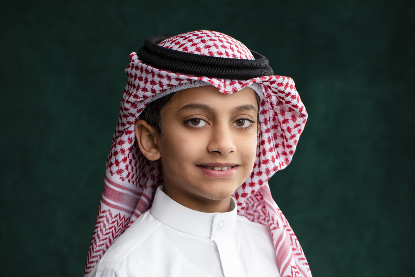 Shemagh AlMaraseem for Children - Red