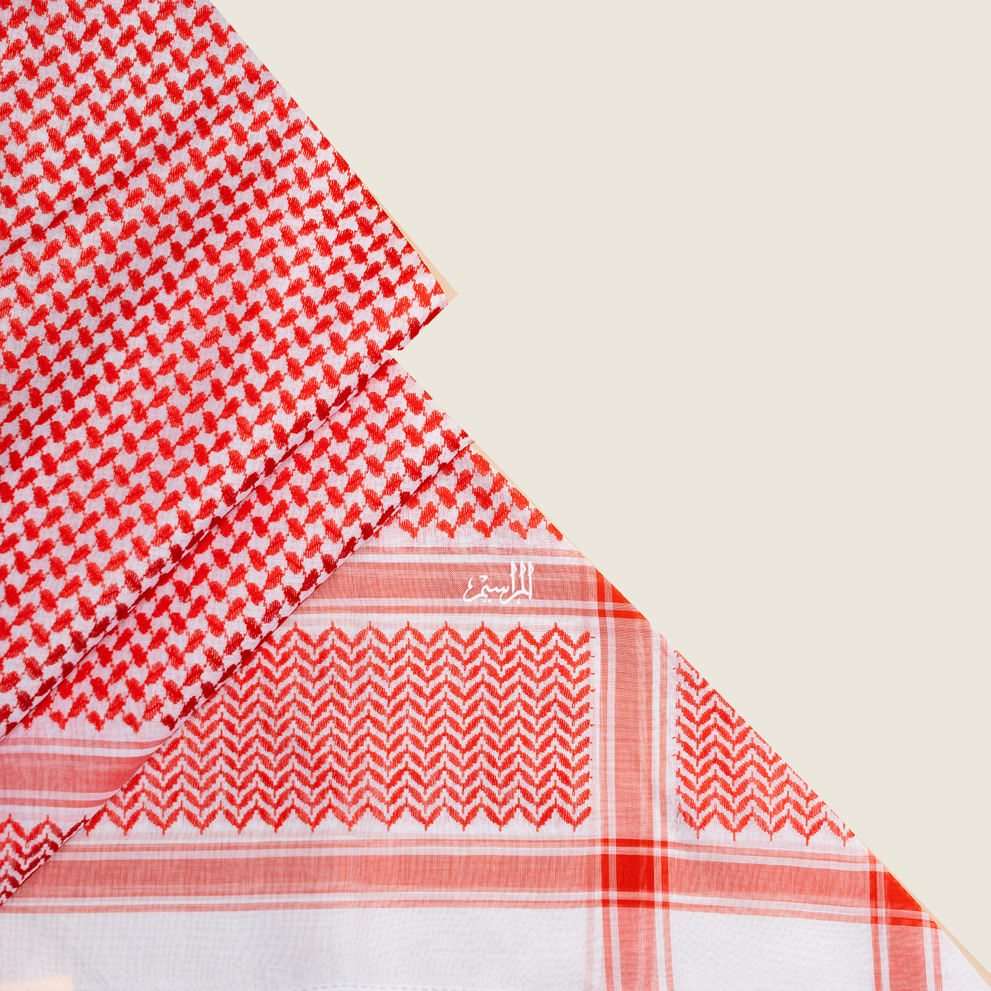 ALSAFAT Red Shemagh 143a