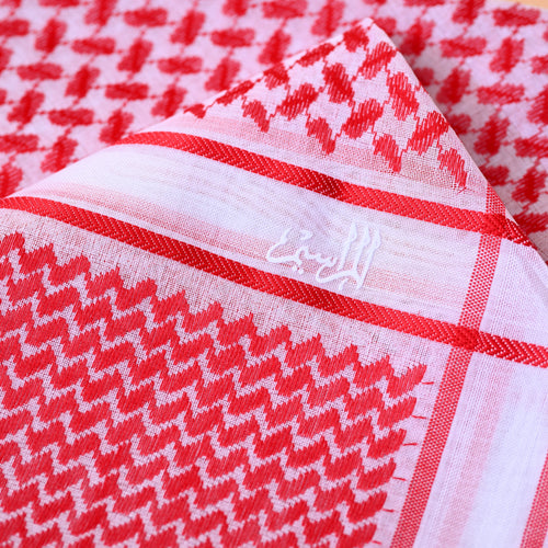 ALSAFAT Red Shemagh 365