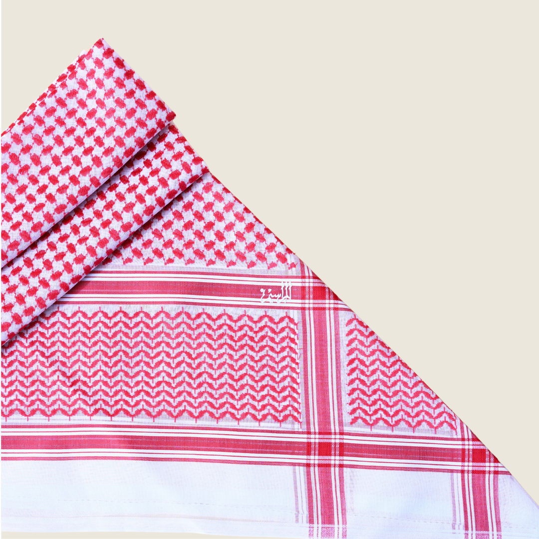 AlMaraseem 311 Red Shemagh