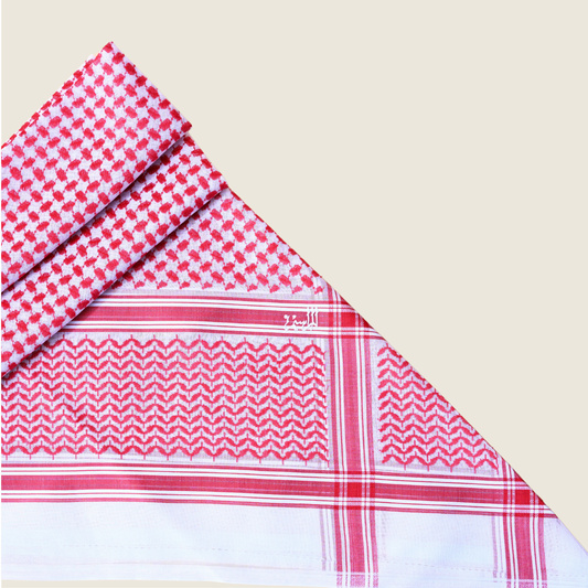 AlMaraseem 311 Red Shemagh
