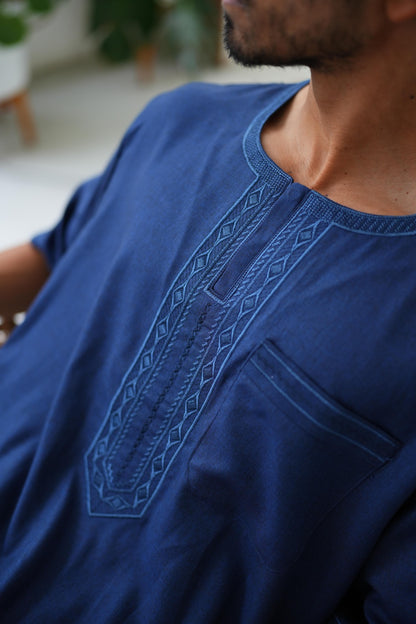 Classic Embroidered Home Dishdasha