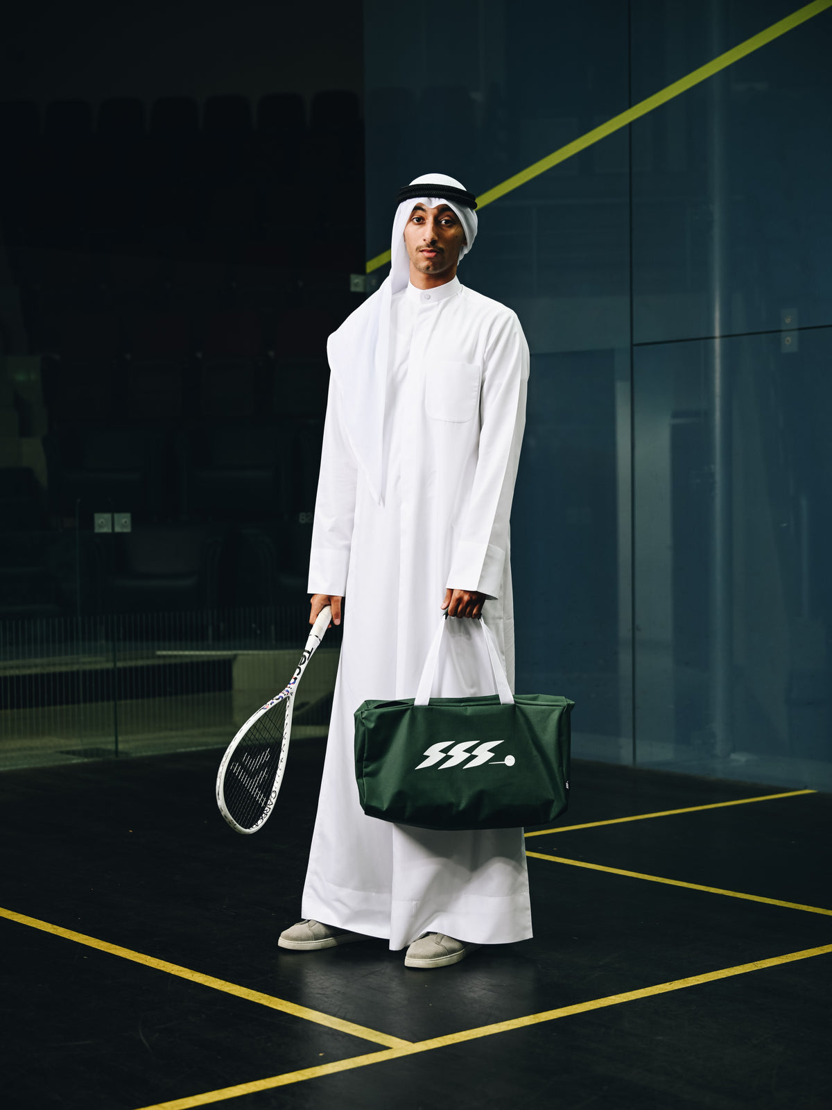 SSS Duffel Bag in Squash Court 
