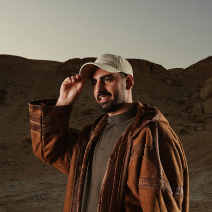 فروة للرجال - مع قبعة