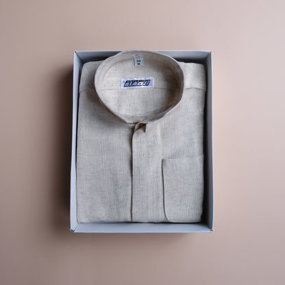 Alsafat X Ajeeb  Set - Linen Dishdasha