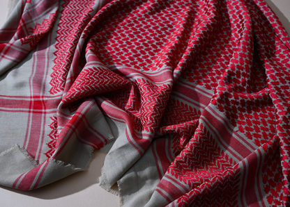 Winter Shemagh Shawl