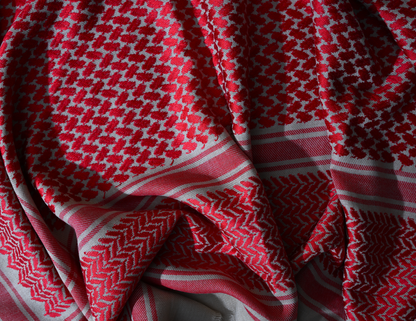 Winter Shemagh Shawl