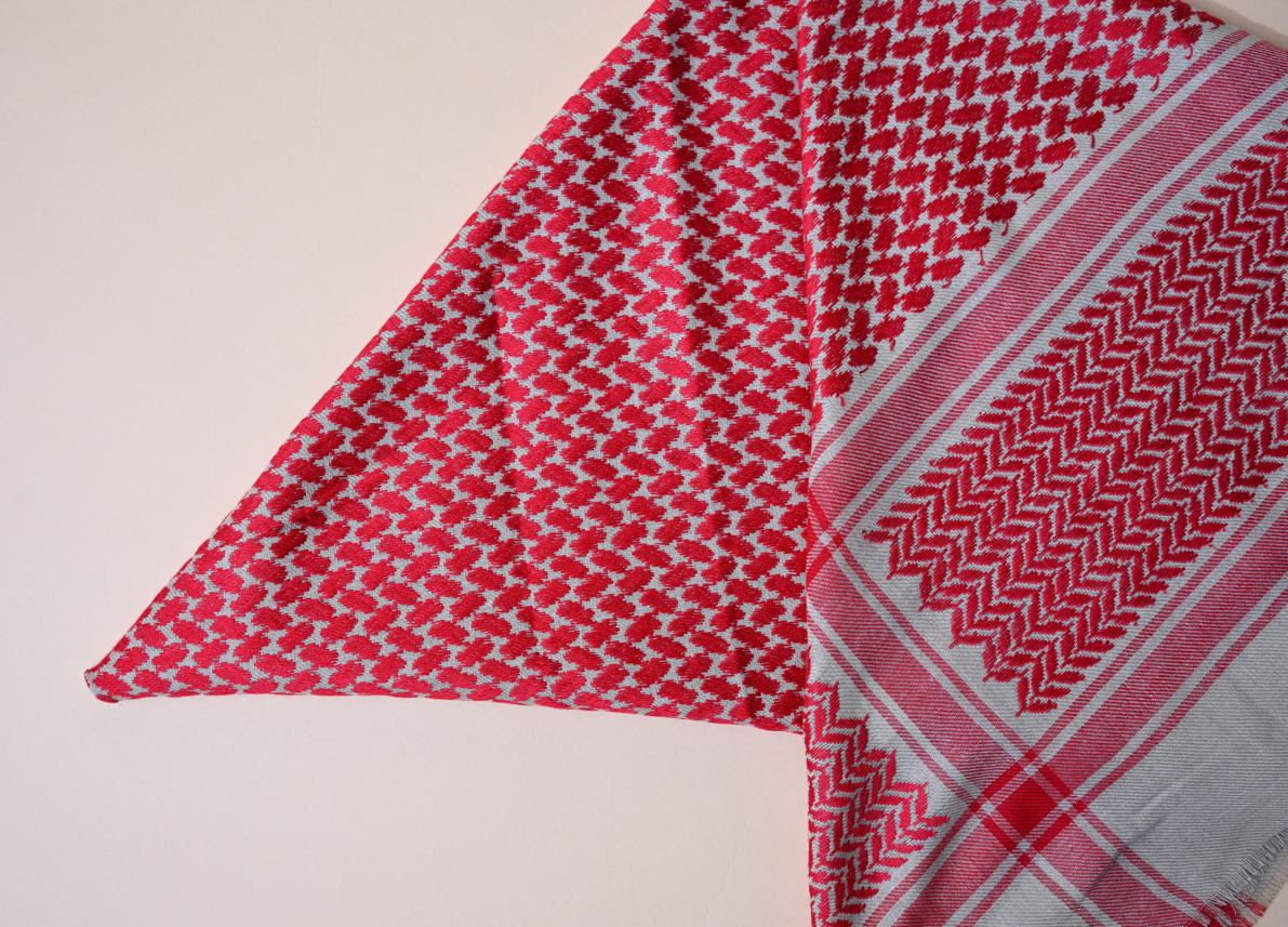 Winter Shemagh Shawl