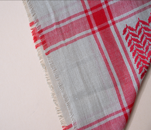 Winter Shemagh Shawl