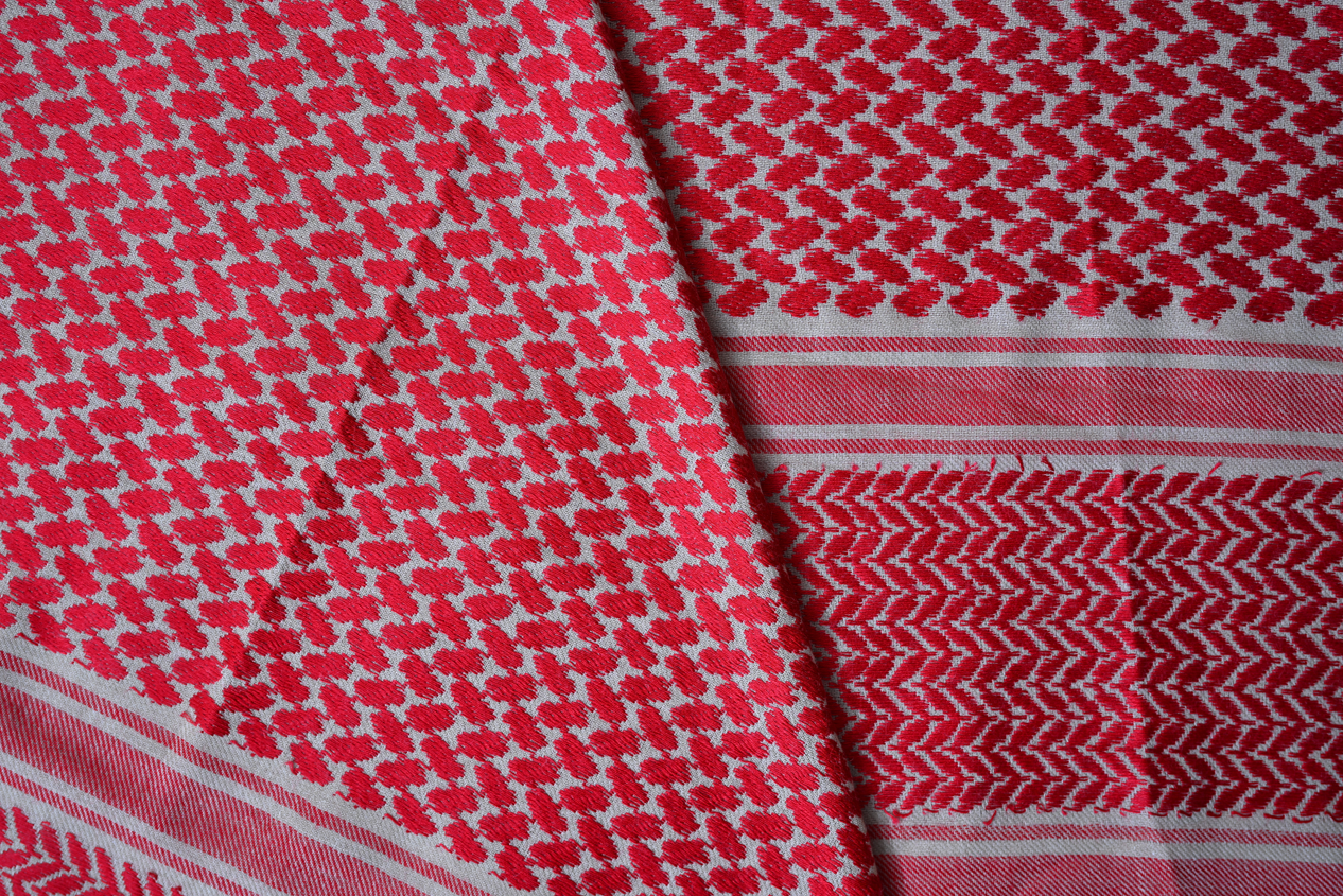 Winter Shemagh Shawl