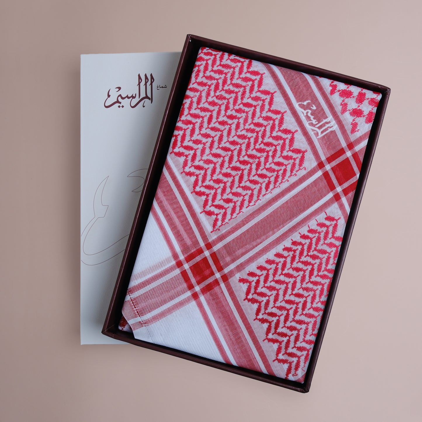 alsafat Red Shemagh