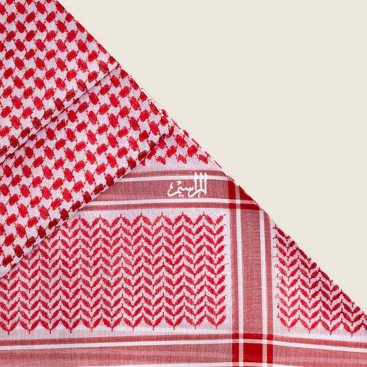 alsafat Red Shemagh