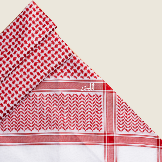  alsafat Red Shemagh 844