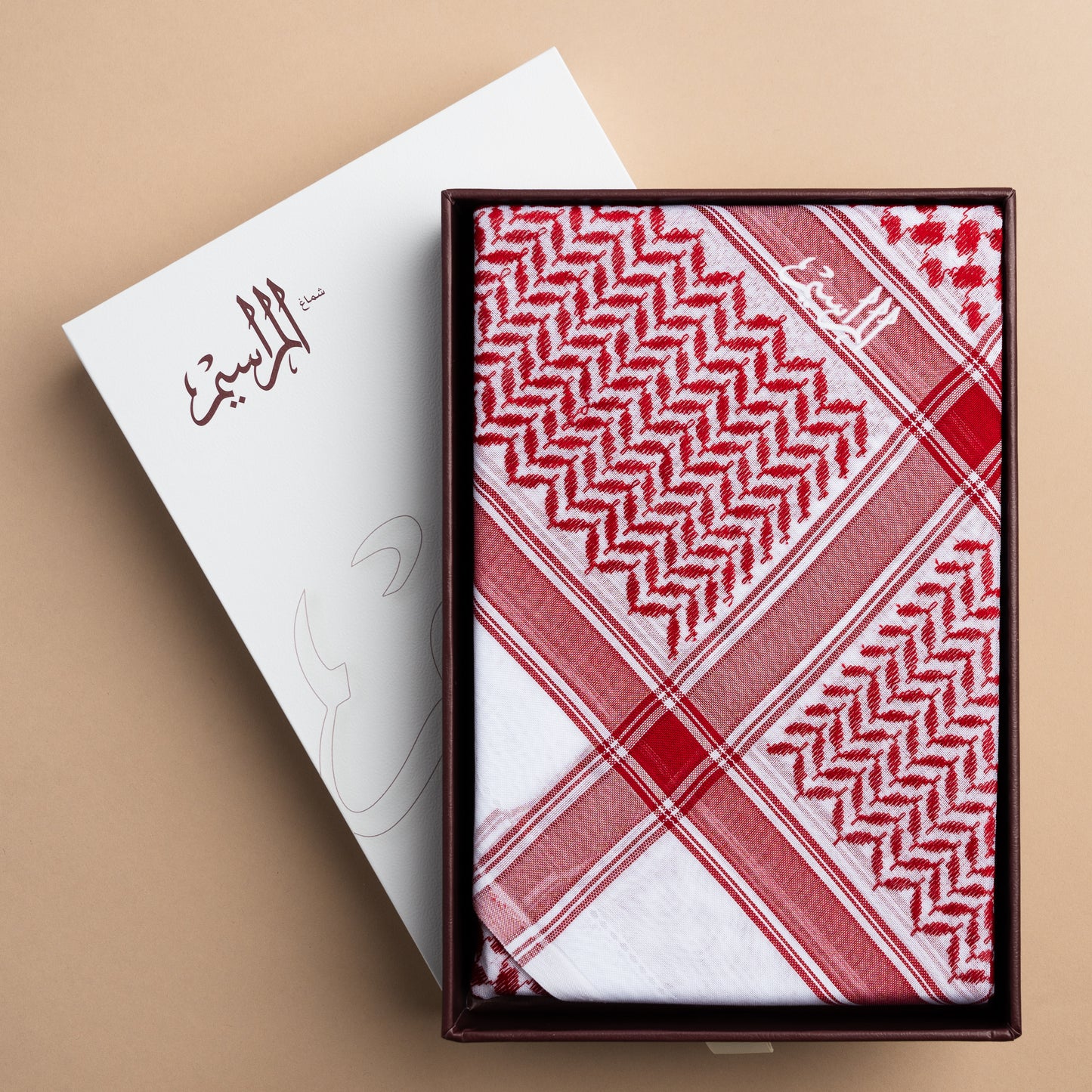  alsafat Red Shemagh 844