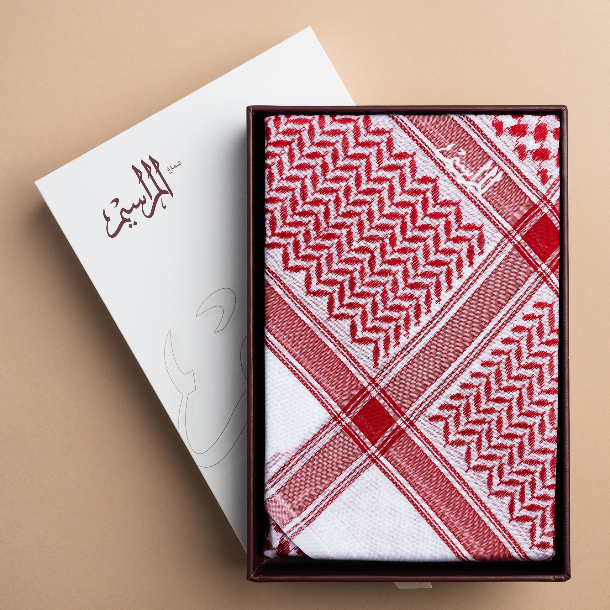  alsafat Red Shemagh 844