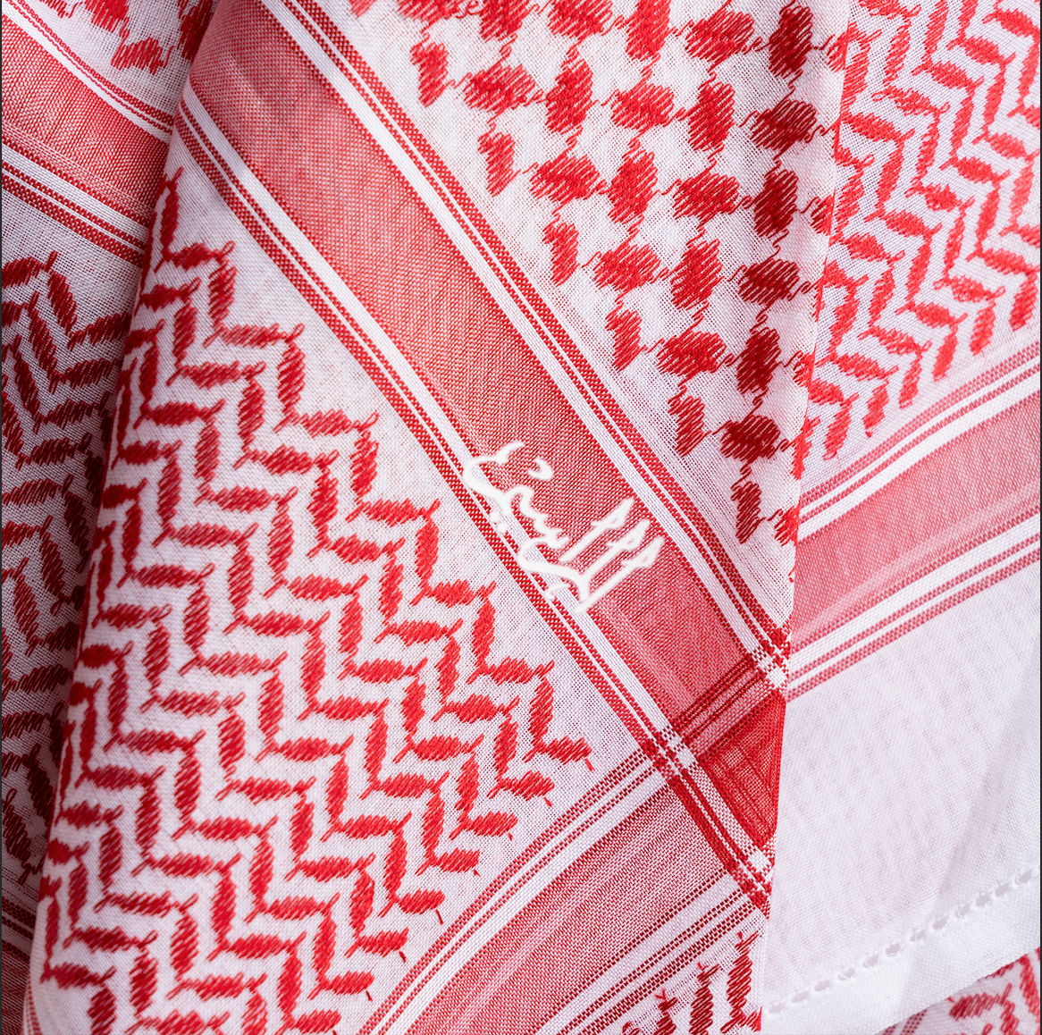  alsafat Red Shemagh 844