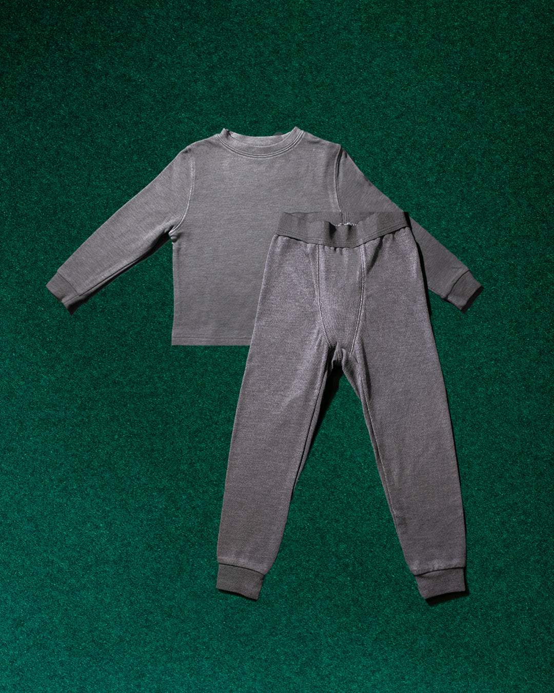 alsafat children thermal set dark gray