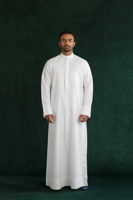 Men's Dishdasha - White