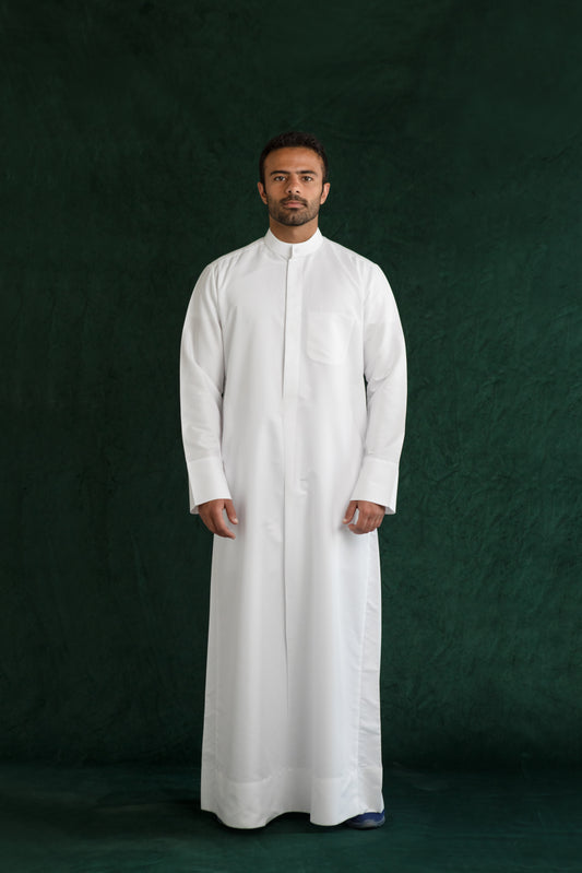 Men's Dishdasha - White
