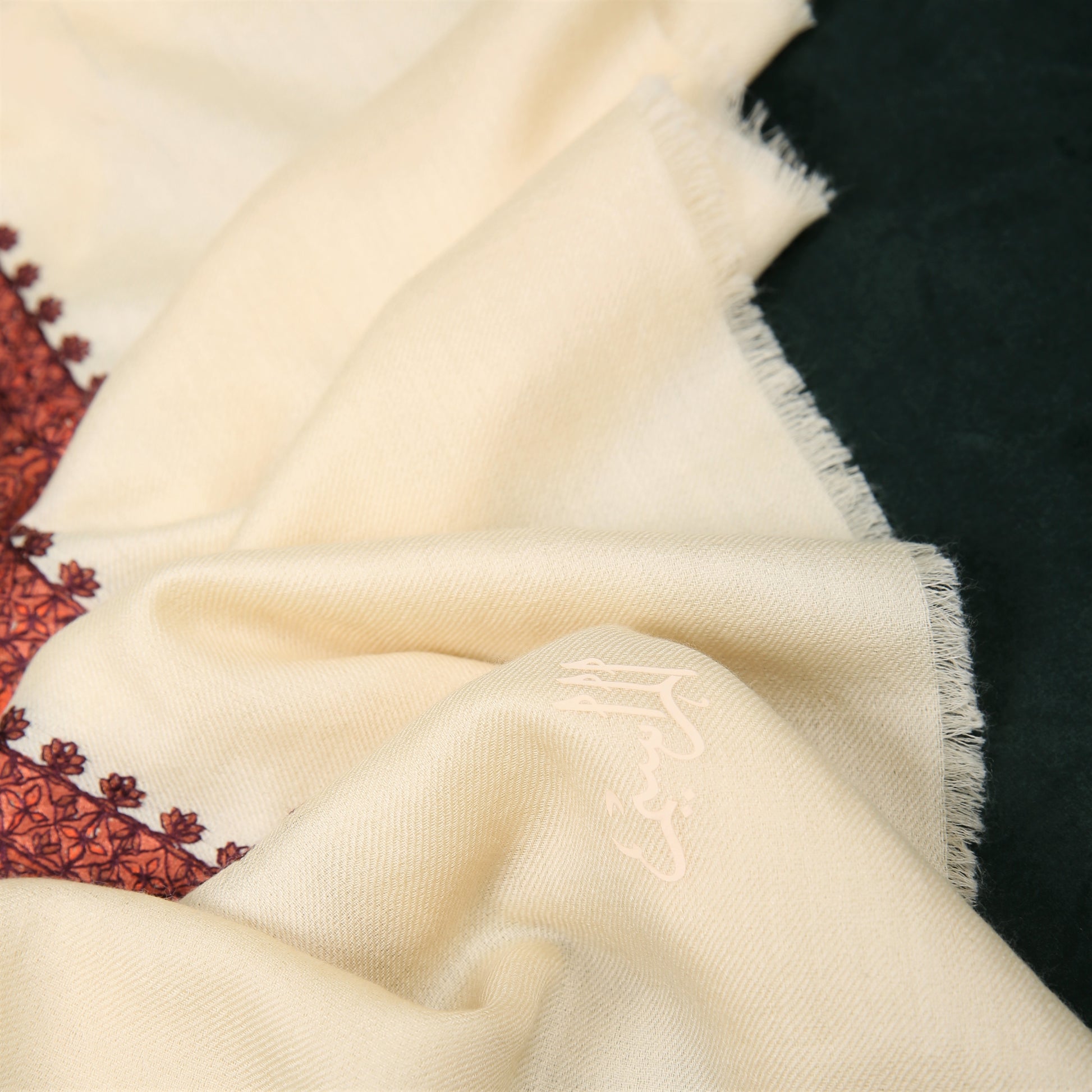 Men's Winter Shawl - Red